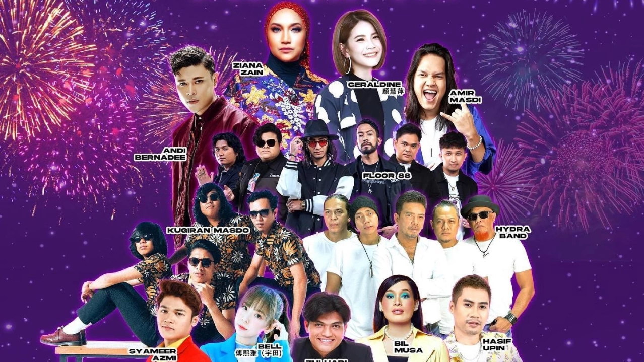 NEW YEAR EVE CONCERT 2023 IOI CITY MALL